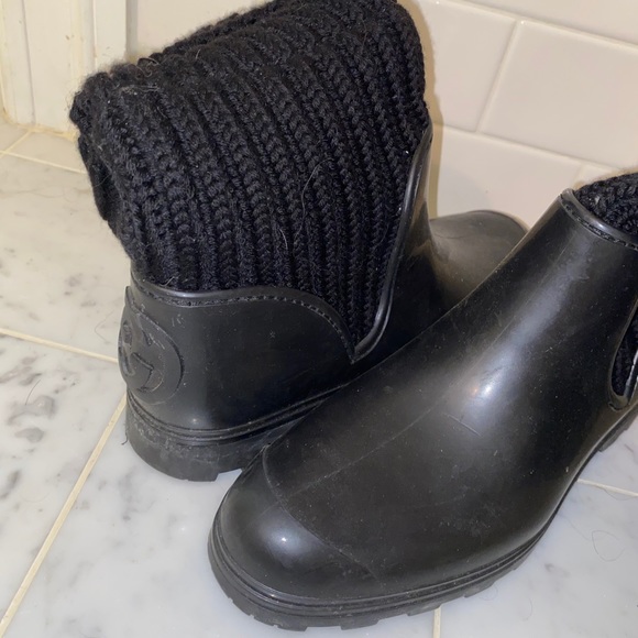Vintage Gucci Sock Booties Waterproof - Picture 3 of 4